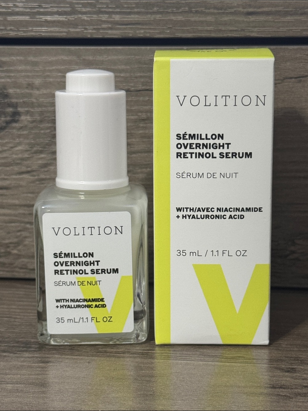 Volition Semillon Overnight Retinol Serum ~ 35 ml/1.1 oz ~ NIB